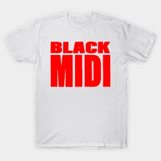 BLACK MIDI T-Shirt